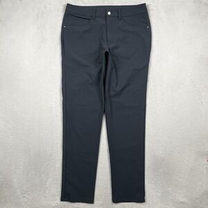 Lululemon ABC Classic Pant Mens 30x31 Gray Stretch Golf Preppy Office Commuter